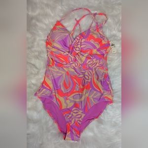 Braided One-piece swimsuit